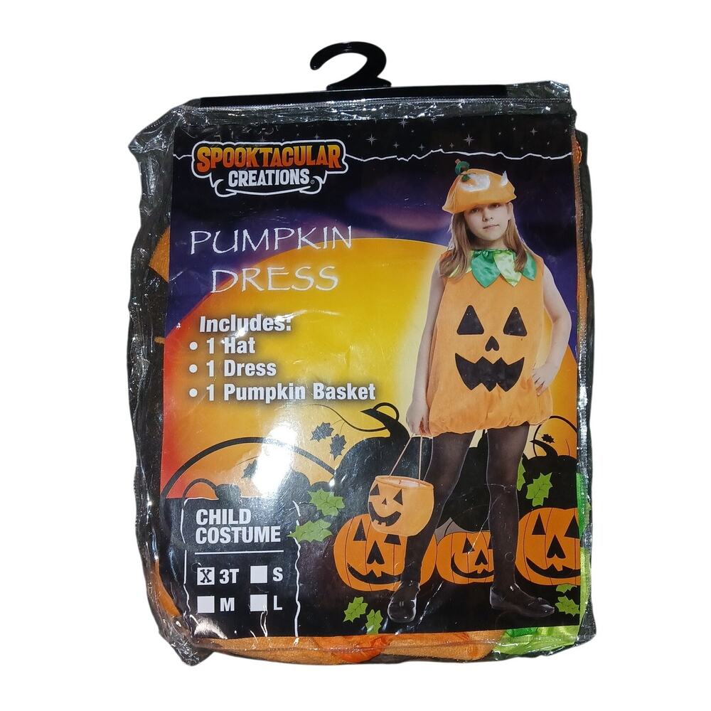 NWT Pumpkin Costume Size 3T